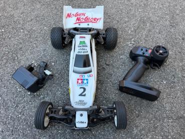 Neuwertiger Tamiya Fighter Buggy 2WD RTR